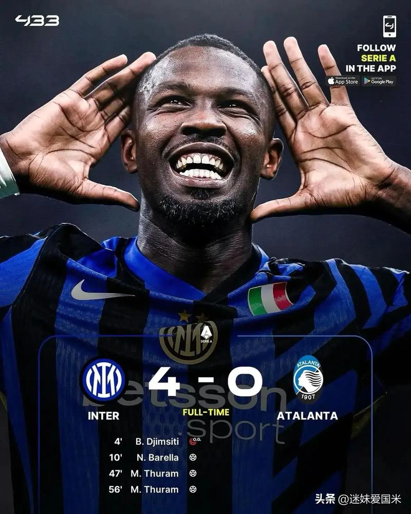 5场3球1助！图拉姆当选国米9月最佳球员