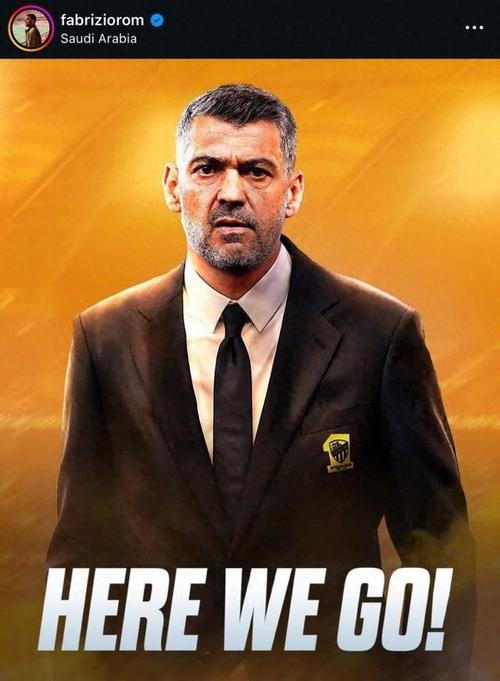 吉达联合晒照：新帅孔塞桑及其教练团队抵达当地，欢迎回家！